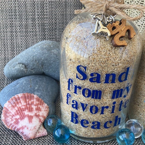 Sand from my favorite beach Escambrón San Juan Beach inspired sand bottle - Picture 4 of 15